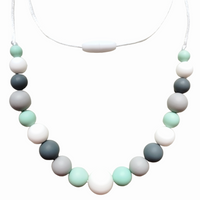 Collar de lactancia •Mint & gray•