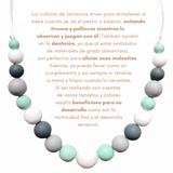 Collar de lactancia •Mint & gray•